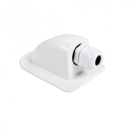 Oem - Conducto de tejado Para cables de paneles solares para caravanas, autocaravanas y barcos Monovía y doble vía Negro o Bl...