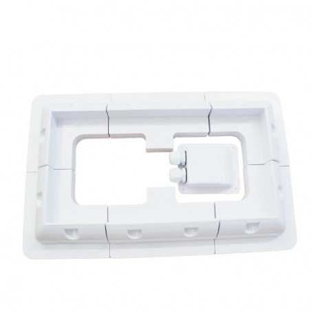 Oem - Staffa di montaggio Pannello solare Materiale di montaggio Set 7x per roulotte, camper e barche - BOL SPECIAL - AL1145-CB