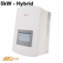 SOLIS, Inversor de almacenamiento de energía SOLIS 5kW (Una fase) Hybride 5G (incl. medidor monofásico), Inversores Híbridos,...