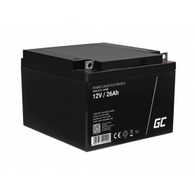 Green Cell - Green Cell 12V 26Ah M5 (F3) Terminal VRLA AGM -  - GC394-AGM35