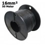 DG RUBBER HOLLAND - 16mm² Rotolo da 50 metri - Rosso/Nero Cavo batteria a doppio isolamento, resistente all'olio e molto fles...