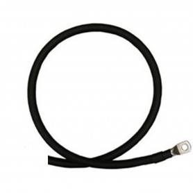OEM - Battery cable black 16mm² - 2 meters - 1x M8 eye and loose end (for MPPT chargers) - Battery Cables - DG002-16-2M-BL-M8