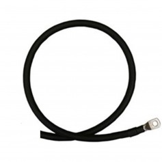 OEM - Battery cable black 16mm² - 2 meters - 1x M8 eye and loose end (for MPPT chargers) - Battery Cables - DG002-16-2M-BL-M8