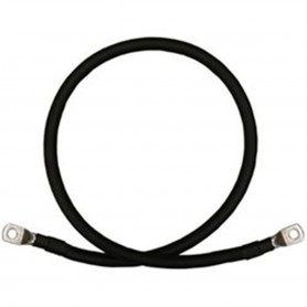 OEM - Battery cable black 50mm² - 2 meters - 2x M8 eye - Battery Cables - DG002-50-2M-BL-2XM8
