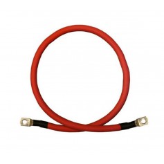 OEM - Battery cable red 35mm² - 1 meters - 2x M8 eye - Battery Cables - DG002-35-1M-RE-2XM8