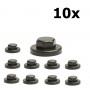 ESDEC - ESDEC FlatFix Fusion Color Cap Noir - 10 pièces - Matériel de montage solaire - SE430