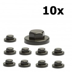 ESDEC FlatFix Fusion Color Cap Black - 10 Pieces