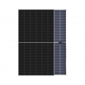 Longi Solar, LONGi Solar 450 W 144 Cut Bi-Faziales Solarmodul – silberner Rahmen/weiße Rückseite, Sonnenkollektor, SL578