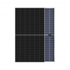 Longi Solar - Modul solar bifacial LONGi Solar 450W 144 tăiat - cadru argintiu / foaie de spate albă - Panouri solare - SL578