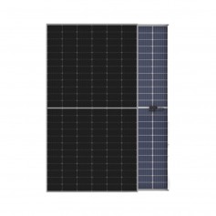 Longi Solar - Modul solar bifacial LONGi Solar 450W 144 tăiat - cadru argintiu / foaie de spate albă - Panouri solare - SL578
