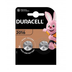 Duracell, Batteria Duracell CR2016 6016 90mAh 3V, Button cells, BS255