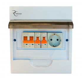 Oem, Real Current Caja de distribución fotovoltaica - IA2W1, Fusibles y rieles, KS-007