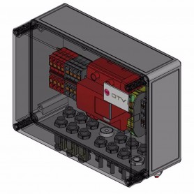 Oem, GTV Stringbox 1MPPT, SPD type 1+2, 3 IU O, Fusibles et rails, KS-009