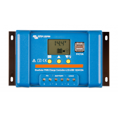 Victron energy - Victron BlueSolar PWM-LCD & USB-laadregelaar 12/24V-5A - PWM BlueSolar - SL767