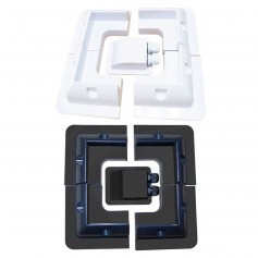 Suport de montare Panou solar Material de montare 5x Set pentru rulotă, rulotă și bărci