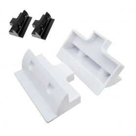 Oem, Suport de montare laterala panou solar 2x Set pentru rulota, rulota si barci, Material de montaj solar, AL1147-CB