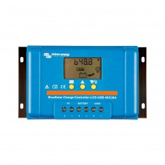 Controlador de carga Victron BlueSolar PWM-LCD y USB 48 V-30 A
