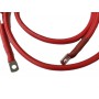 OEM - Cable de batería rojo 35mm² - 2 metros - 2x M8 con fusible Mega 80A - Cables de batería - DG002-35-2M-RE-M8-80A