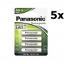 GP - Panasonic Rechargeable AA 2.450 mAh - Size C D and XL - BS520-2450R-CB