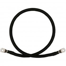 DG RUBBER HOLLAND, Battery cable black 50mm² - 2 meters - 2x M10 eye, Battery Cables, DG002-50-2M-BL-2XM10