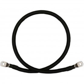 OEM - Battery cable black 50mm² - 2 meters - 2x M10 eye - Battery Cables - DG002-50-2M-BL-2XM10