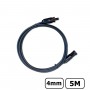 Oem - MC4 1-20 Meter 4mm Stecker-Buchse Kabel Rot/Schwarz - 1 Stück - BOL SPECIAL - ET002-4-2X-MC4-CB