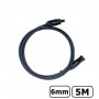 Oem, Cablu MC4 1-20 metri 6mm mascul-femela roșu/negru - 1 bucată, Cabluri Solare, ET002-6-2X-MC4-CB