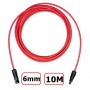 Oem - MC4 1-20 Meter 6mm Mannelijke-Vrouwelijke Kabel Rood/Zwart - 1 Stuk - BOL SPECIAL - ET002-6-2X-MC4-CB