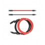Oem - Câble MC4 1-20 mètres 4 mm mâle-femelle rouge/noir - Lot de 2 pièces - BOL SPECIAL - ET002-4-2X-MC4-SET-CB