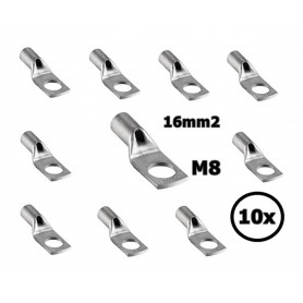 Sicame - Terminal de cablu 16 mm2 Ug M8 - simplu (10x set) - Cabluri pentru baterii - DE16-08