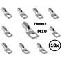 Sicame, 70 mm2 Cable Terminal Lug M10 - Single (10x set), Battery Cables, DE70-10