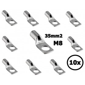 Sicame, 35 mm2 Kabelschuh M8 - Einzeln (10x set), Batteriekabel, DE35-08