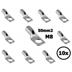 Terminal de cablu 50 mm2 Ug M8 - simplu  (10x set)