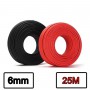 Athilex - 6mm2 cablu pentru panouri solare - roșu sau negru - 25 Metri - Cabluri Solare - SE440-CB