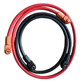 DG RUBBER HOLLAND, 5.7mm SurLok Amphenol 25mm² Juego de cables de batería rojo/negro, Cables de batería, AM-SET