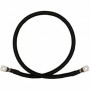DG RUBBER HOLLAND, Accukabel zwart 70mm² - 1 meter - 2 x M10 oog, Accu Kabels, DG002-70-1M-BL-2XM10