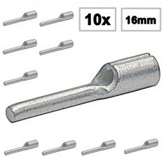 Sicame, Terminale per cavo PIN 16mm2 - 10 pezzi, Cavi della batteria, DE-ST-16