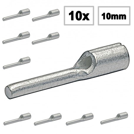 Sicame, Terminale per cavo PIN 10mm2 - 10 pezzi, Cavi della batteria, DE-ST-10