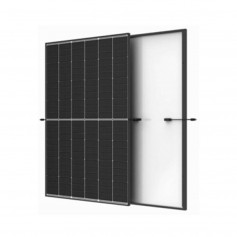 Trinasolar 510W Vertex S+ Dual Glass N-type iTOPCon Solar Module - Black Frame/White Backsheet