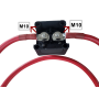 OEM - Accukabel SET 35mm² Rood (M8 0,3M M10 M10 1,2M M8) Zwart (M8 1,5M M8) - Accu Kabels - DG003-35-1.5M-SWITCH-SET