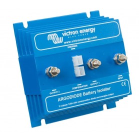 Victron energy, Victron Argodiode 100-3AC para 3 baterías de 100 A, aislador de batería, Aisladores marinos, SL972