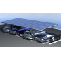 , Carport-Metallkonstruktion, Solar-Montagematerial, CARPORT