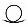 OEM, Câble de batterie noire 25mm² - 2 mètres - 2x œil M8, Câbles de batterie, DG002-25-2M-BL-2XM8