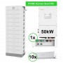 Dyness, 51kWh Storage Package - 50kW 3PH Solis Hybrid + 10x Dyness Stack100 Battery Stack + 1x BDU & Base, Paquetes de sistem...