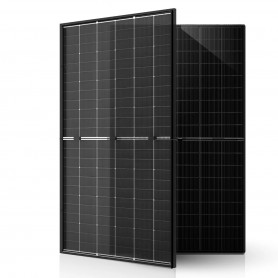 JASolar, JA Solar panel solar bifacial de doble vidrio tipo N de 455 W con MC4 (marco negro), Paneles solares, SE508