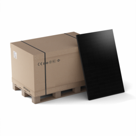 JASolar, JA Solar de 450 W, tipo N, bifacial, doble acristalamiento, LB, totalmente negro, con MC4, Paneles solares, SE501