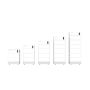 Dyness, Dyness Tower PRO 7,68 - 23,04 kWh 1C LiFePO4 ESS-pakket, HV, DY-001-CB