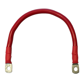 OEM, Batteriekabel rot 16mm² - 0.3 Meter - 1x M10 Öse und loses Ende (für MPPT Ladegeräte), Batteriekabel, DG002-16-30CM-RE-M10