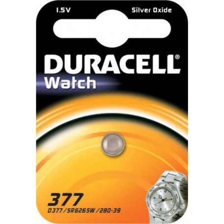 Duracell, Duracell 377-376 / G4 / SR626SW button battery, Button cells, BS086-CB