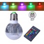 Oem - Offer € 6.99 - 9W E27 RGB LED bulb with remote CG007 - E27 LED - CG007-CB